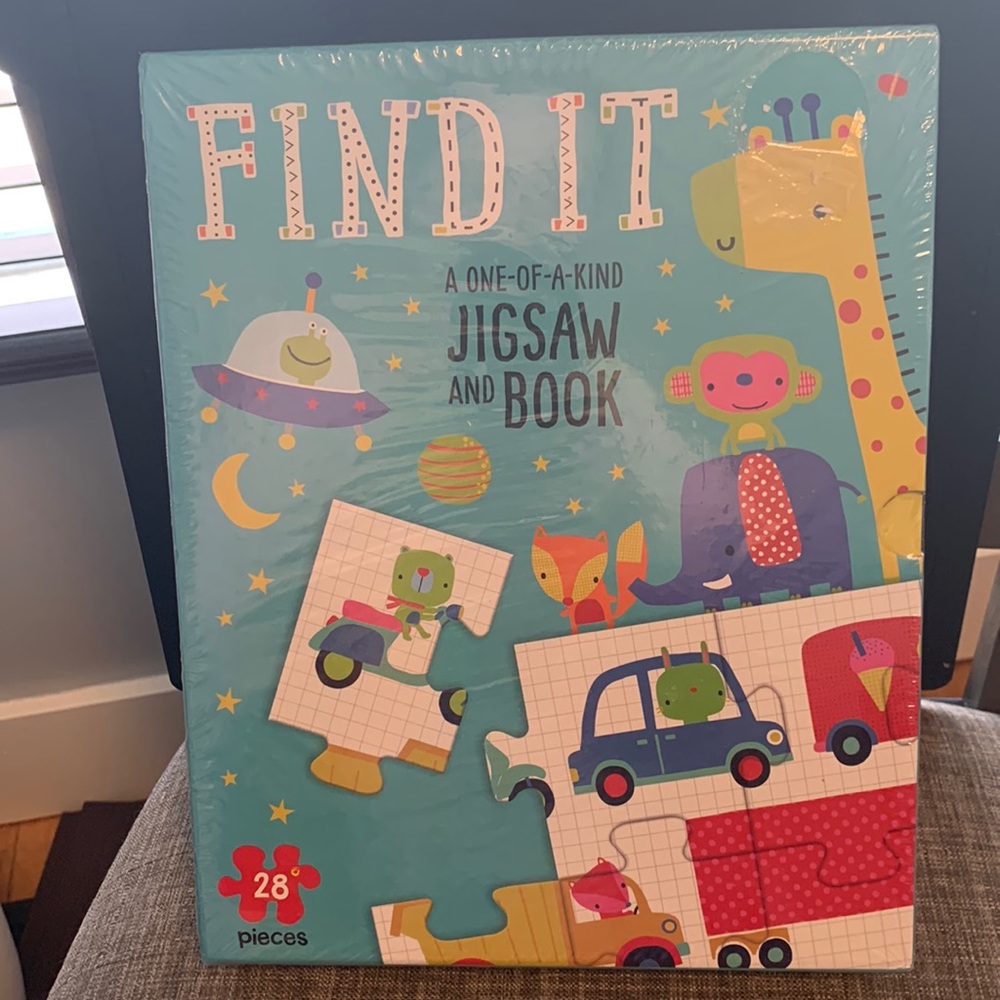Find It - One of a kind Jigsaw and Book